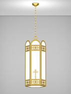 Antioch Series Pendant Church Light Fixture